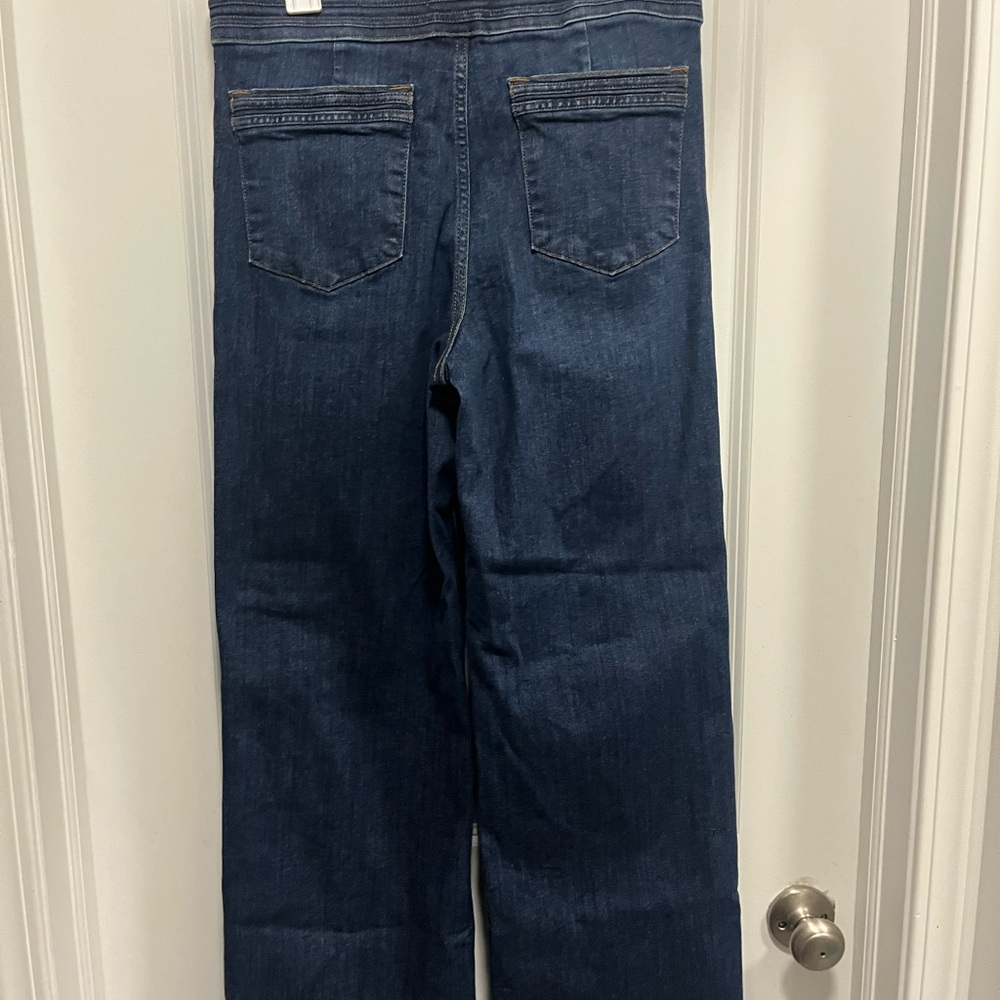 Frame Wide Leg Dark Wash Jeans Women’s 29inch Full Length EUC - Picture 4 of 4